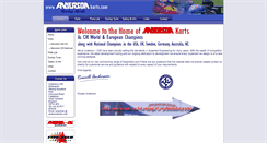 Desktop Screenshot of andersonkarts.com